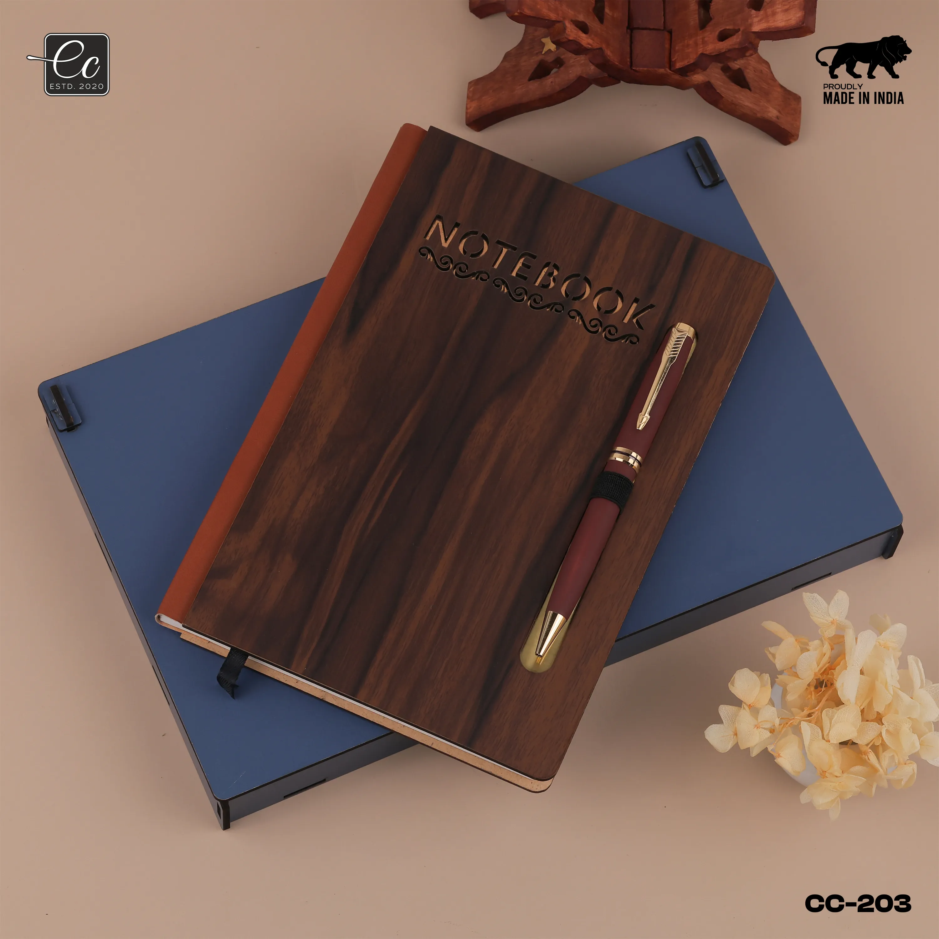 Corporate Gift Set (Personalized Diary + Pen)